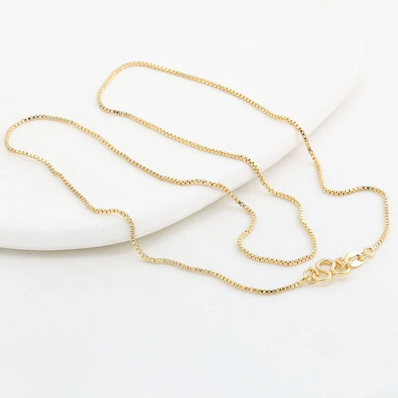 Women's Necklace Chain 14K Gold Plated