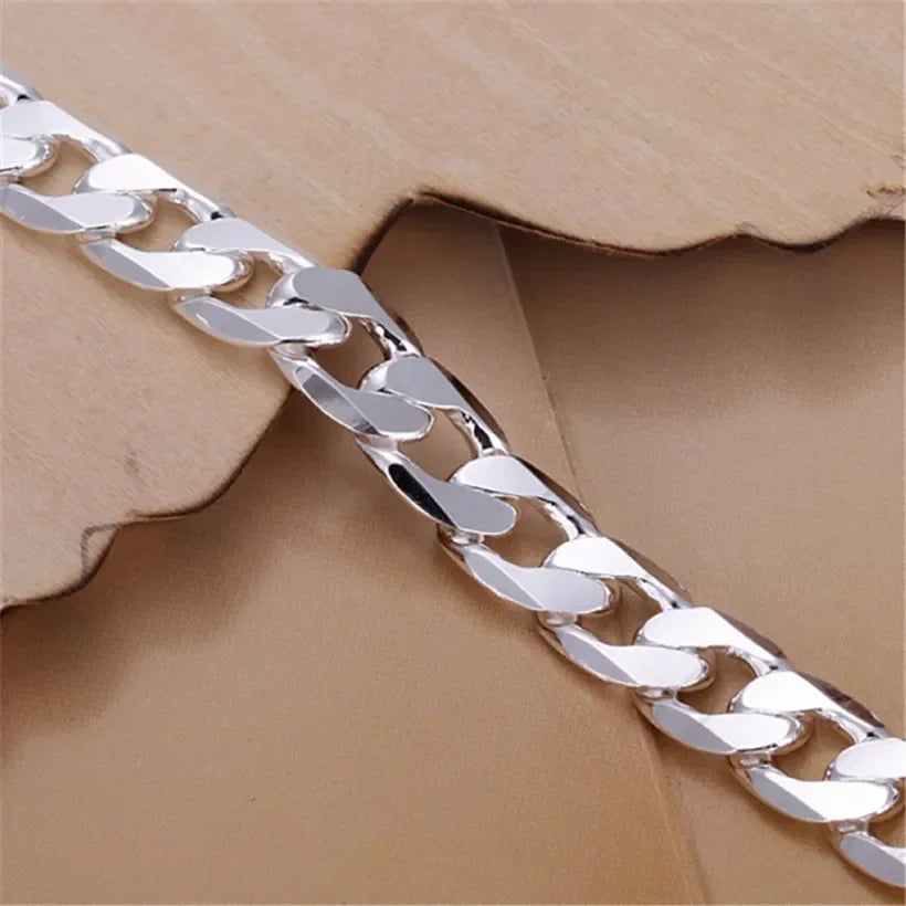 silver bracelet for men