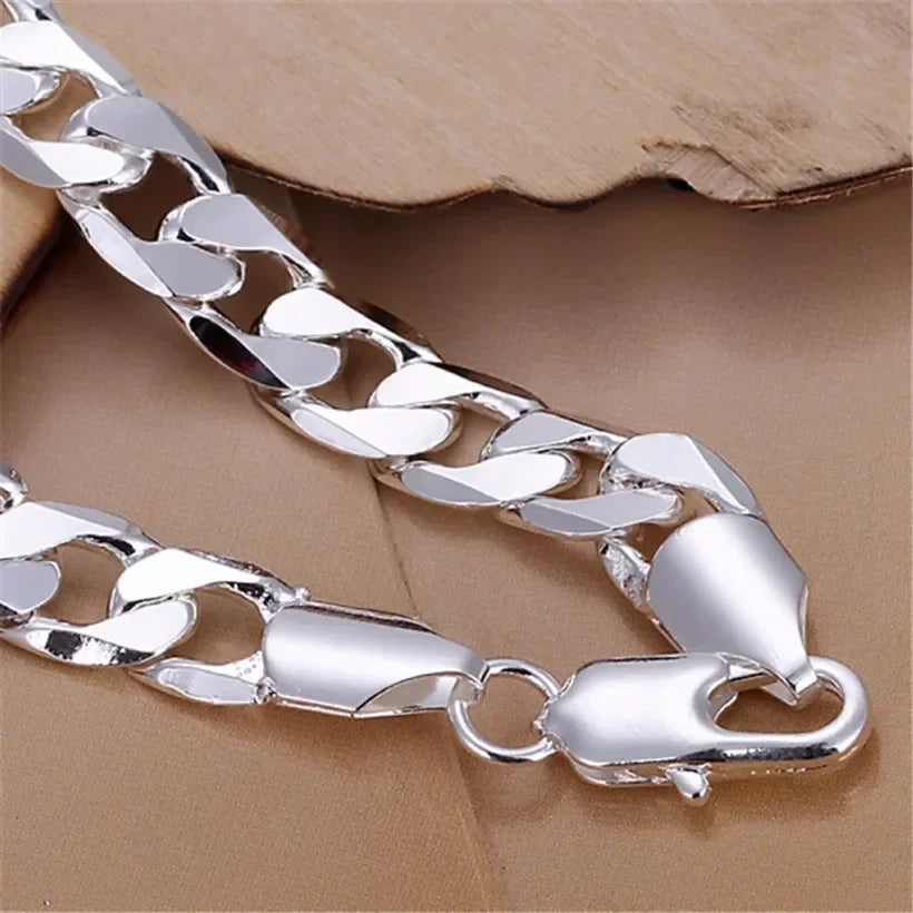 silver bracelet for men